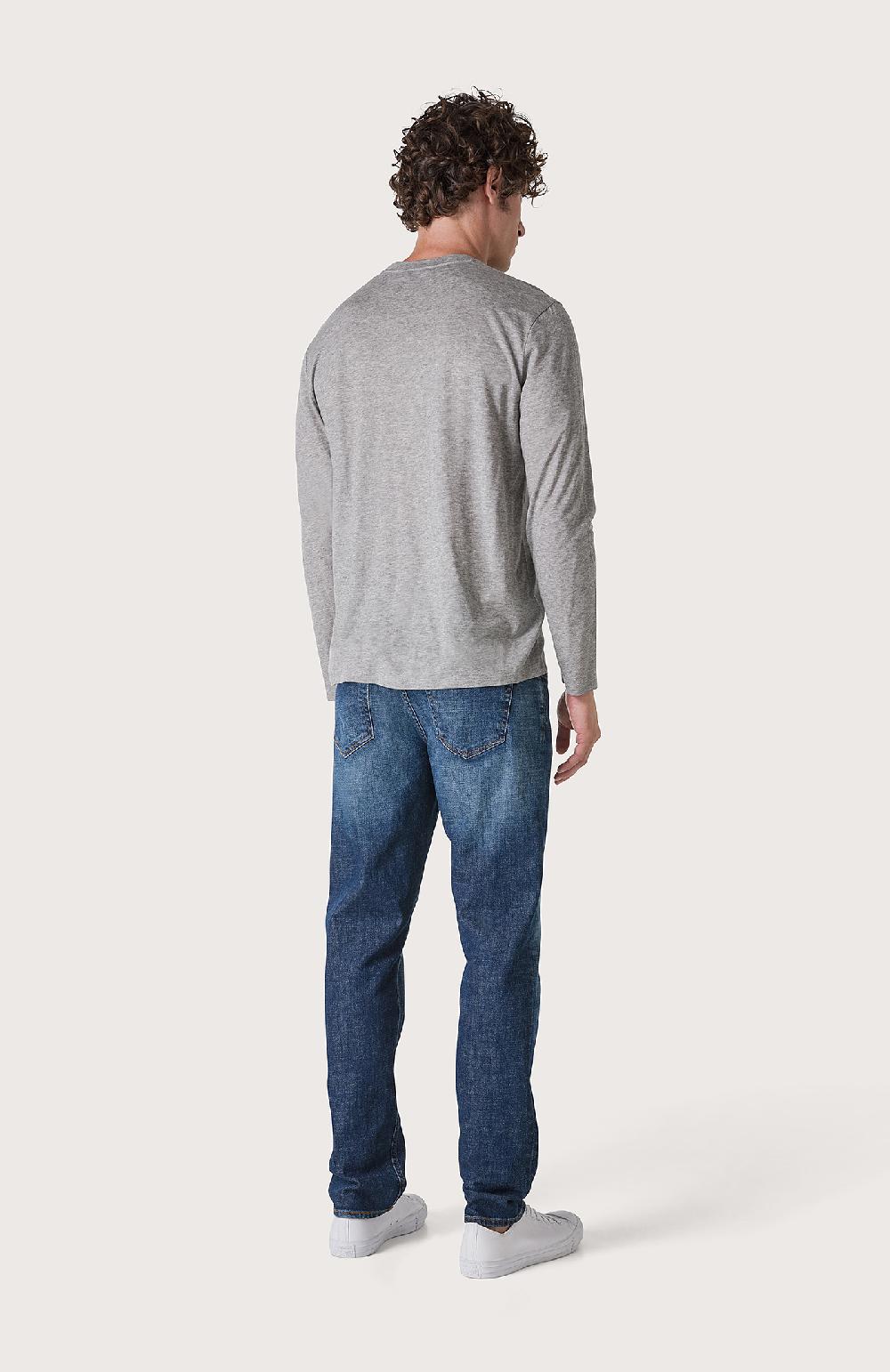 Seventy T-shirt girocollo manica lunga - Col. Grigio Qualità Garantita