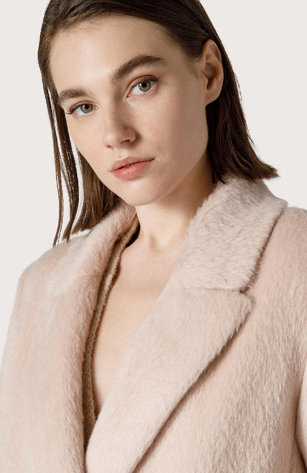 Seventy Cappotto doppio petto in misto alpaca - Col. Rosa Hotsell