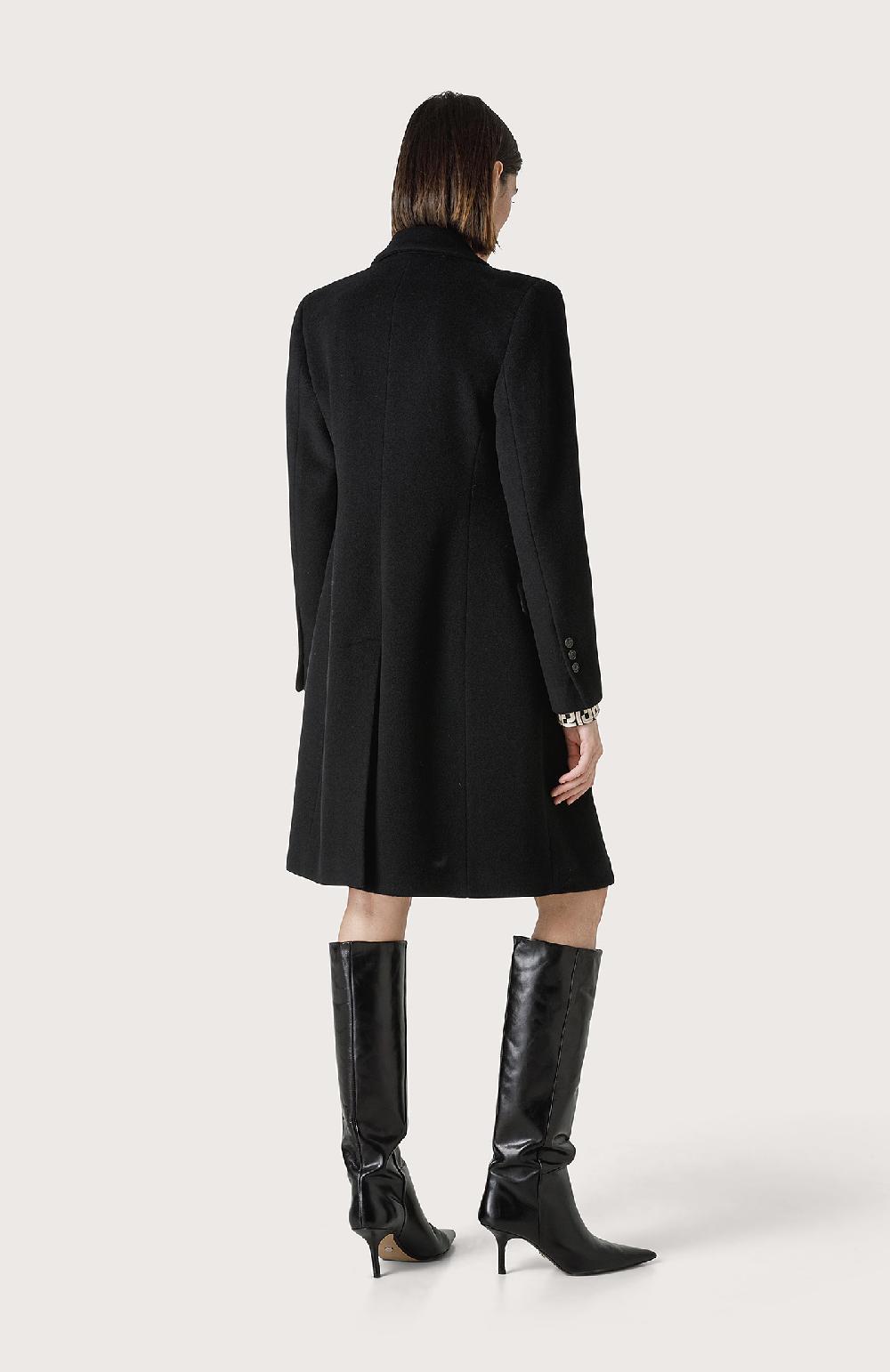 Seventy Cappotto a tre bottoni - Col. Nero Vendite Flash