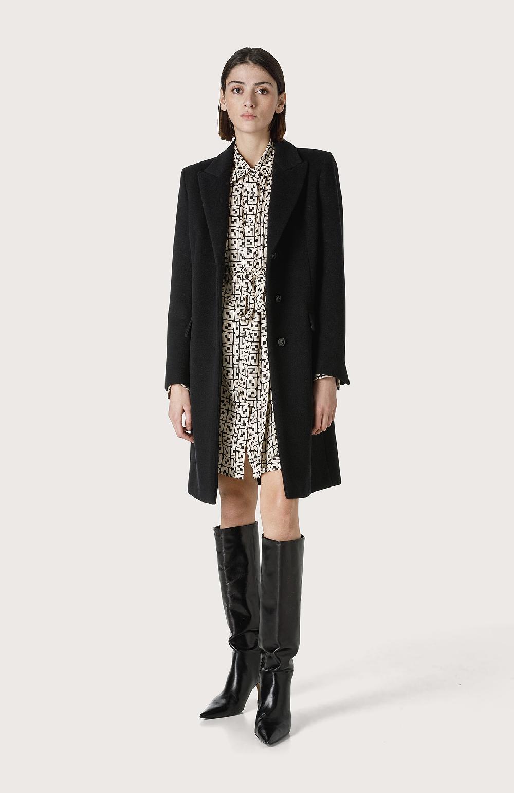 Seventy Cappotto a tre bottoni - Col. Nero Vendite Flash