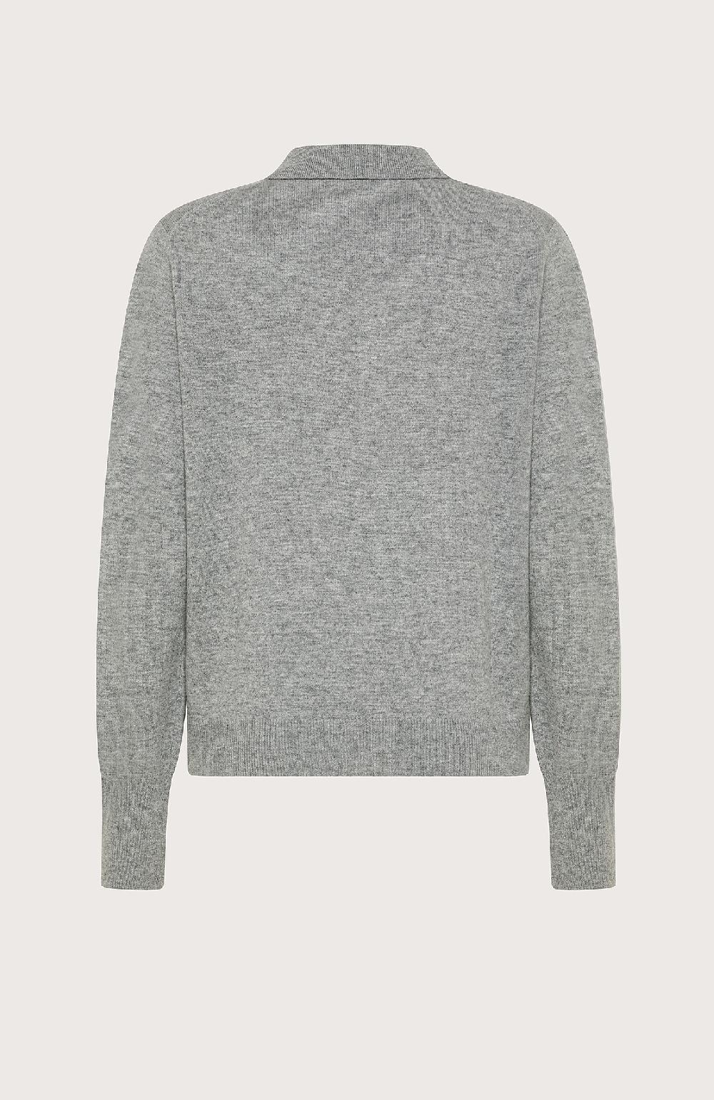 Seventy Polo in lana cashmere - Col. Grigio Qualità