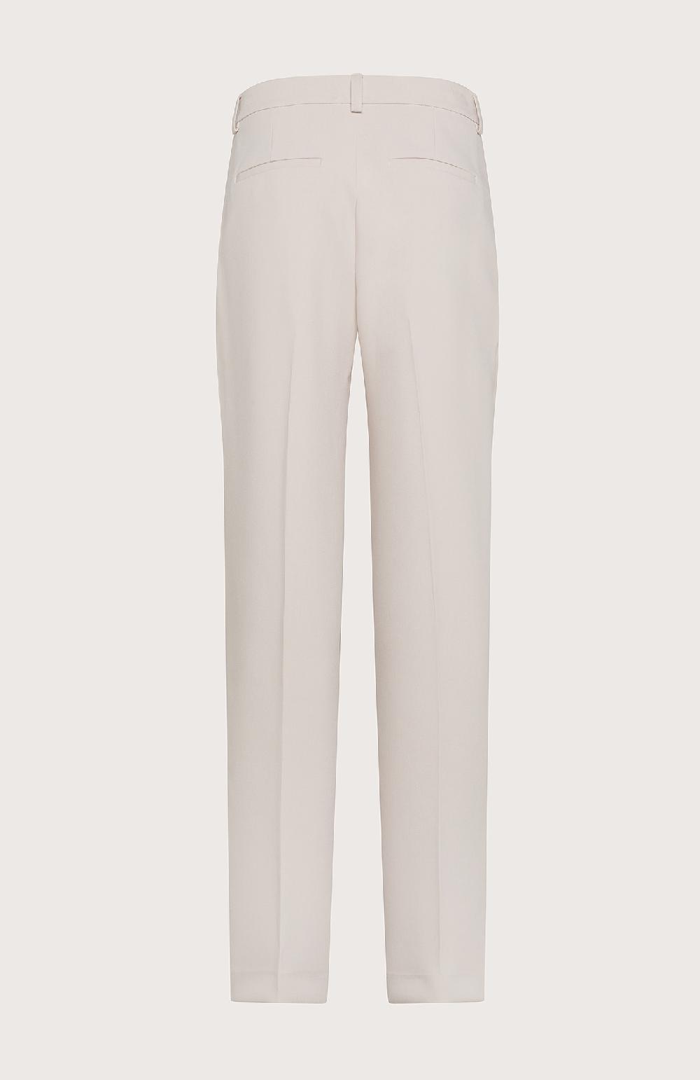 Seventy Pantalone lungo a gamba dritta in poly bistretch - Col. Neutro Pezzi Unici