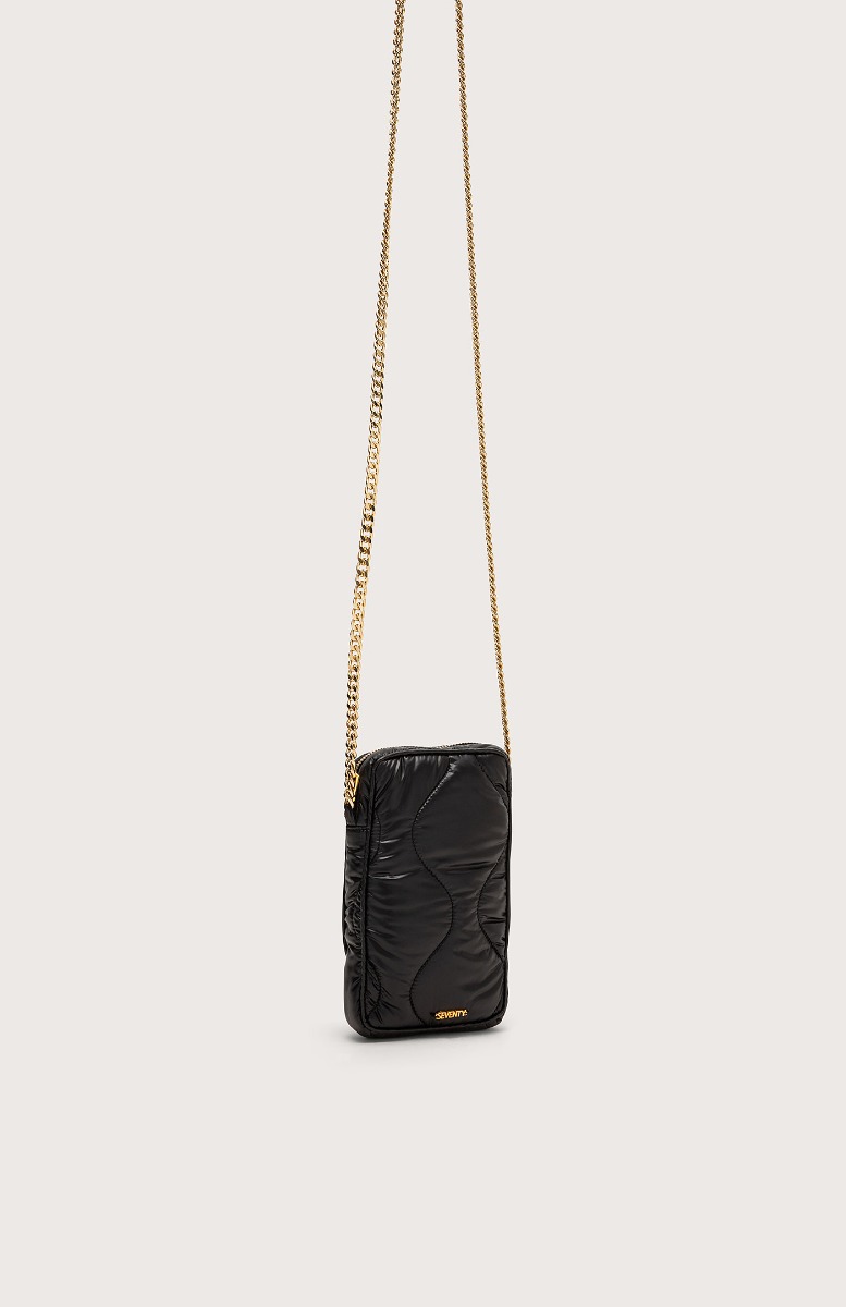 Seventy Porta cellulare trapuntato - Col. Nero Fino Al -60%