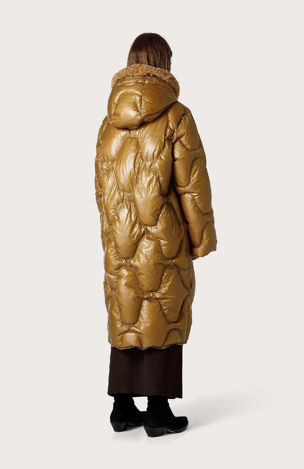 Seventy Piumino lungo con cappuccio - Col. Verde Shopping Online