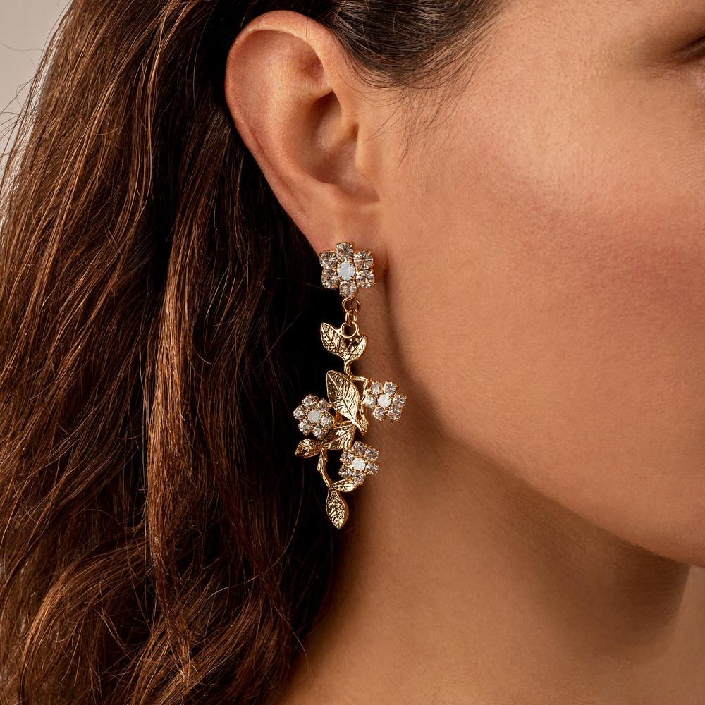 Silvia Gnecchi Blossom Earrings Vendita Calda