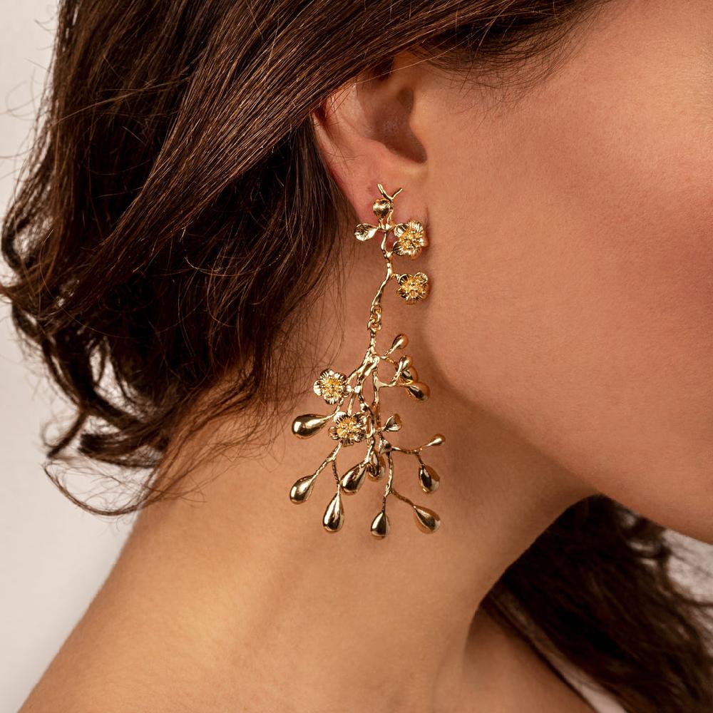 Silvia Gnecchi Botanical Earrings Negozio