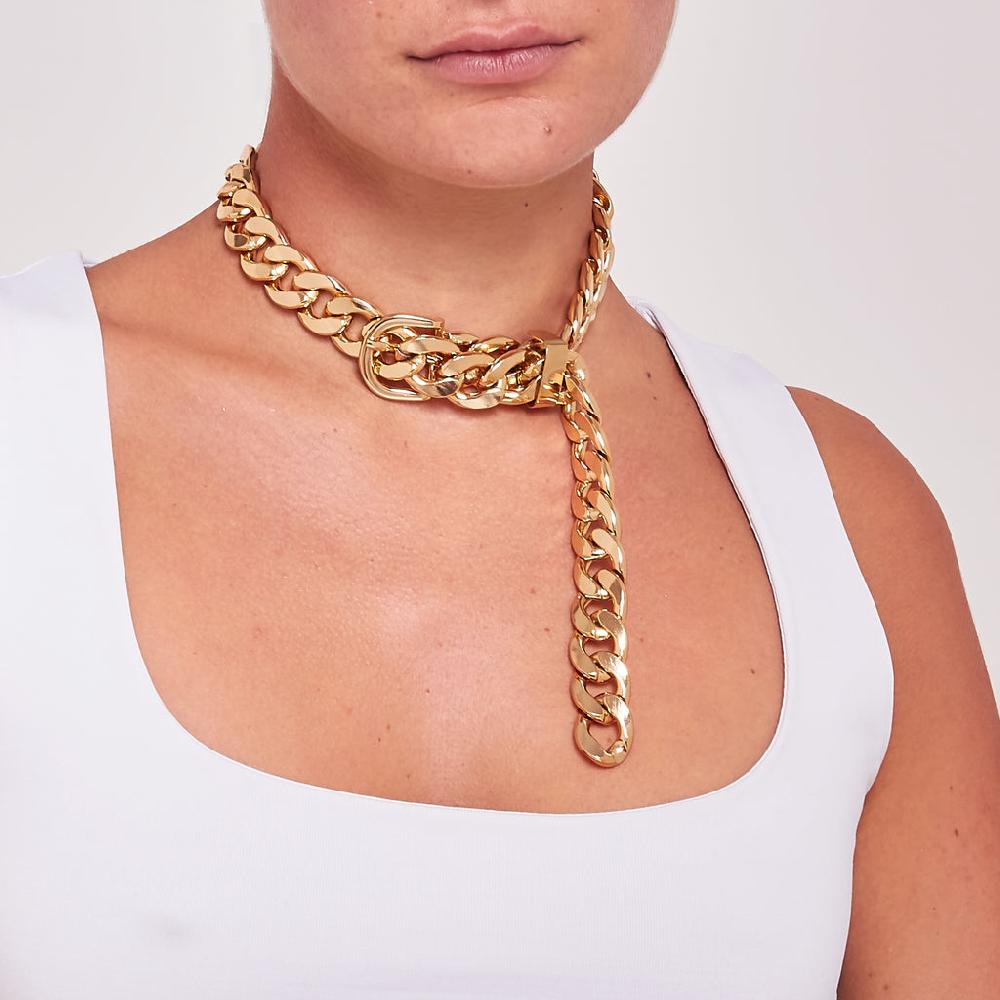 Silvia Gnecchi Buckle necklace Moda