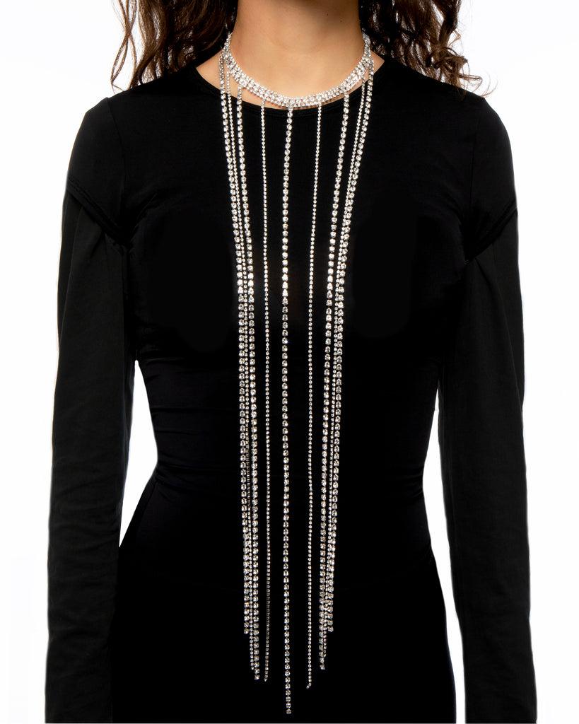 Silvia Gnecchi Diamond Necklace In Saldo