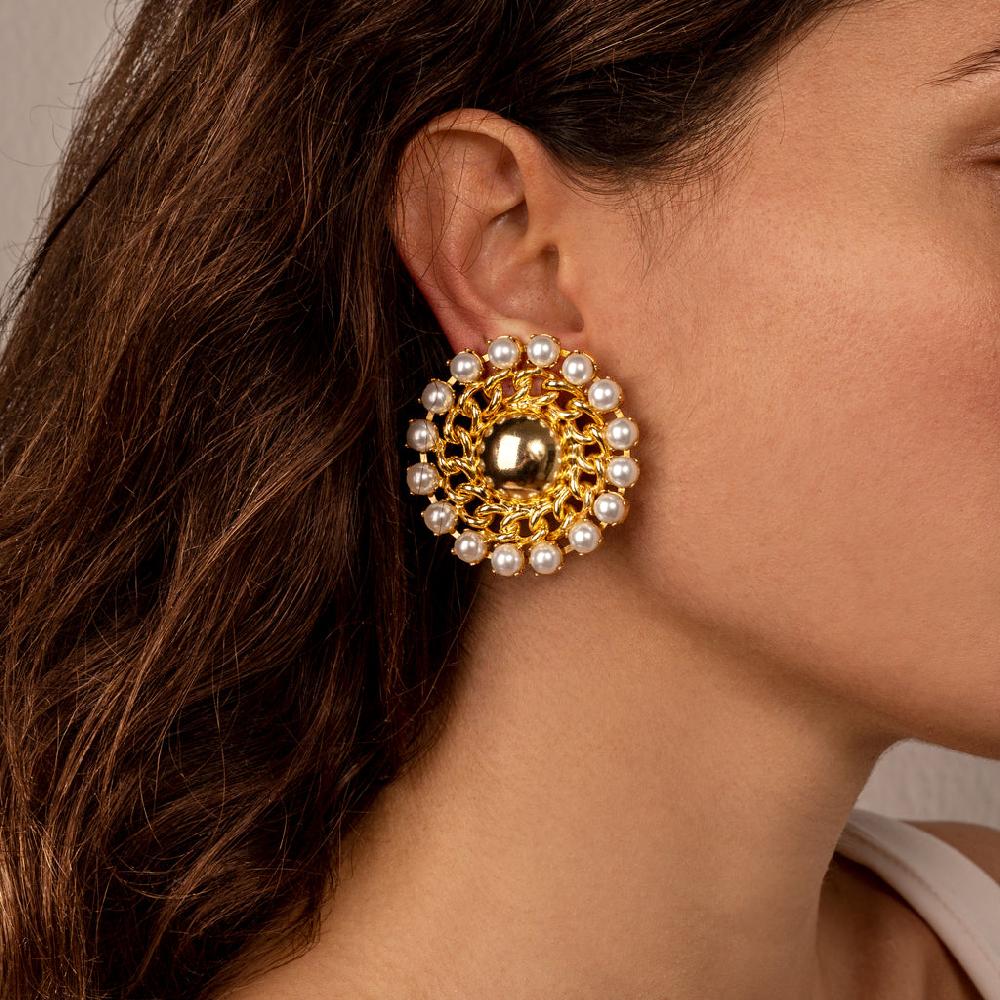Silvia Gnecchi Diva Earrings Italy