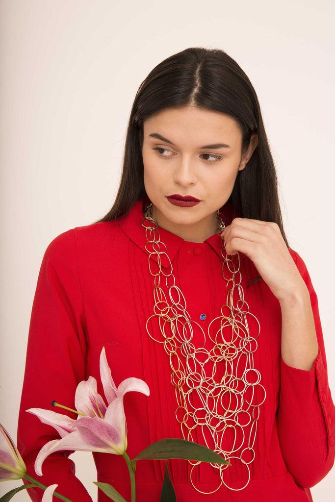 Silvia Gnecchi Double necklace Qualità