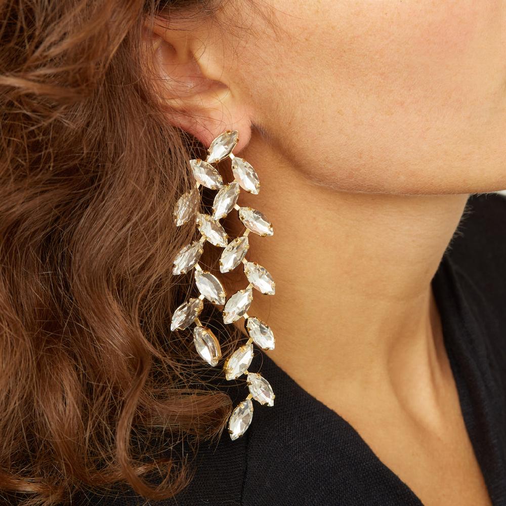 Silvia Gnecchi Foglie Earrings Offerta