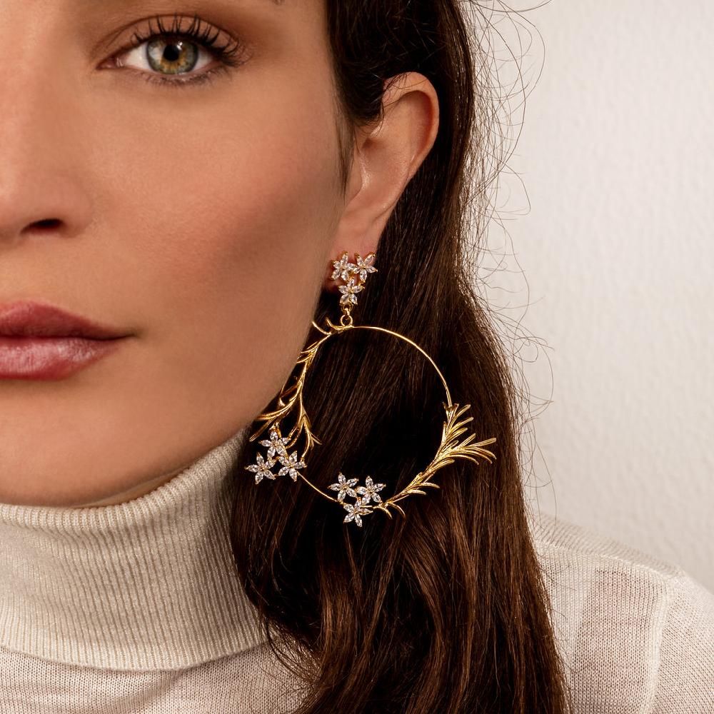 Silvia Gnecchi Forest Earrings Online