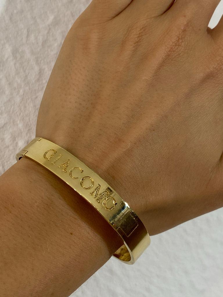 Silvia Gnecchi Forever yours Small bracelet “GIACOMO” In Vendita