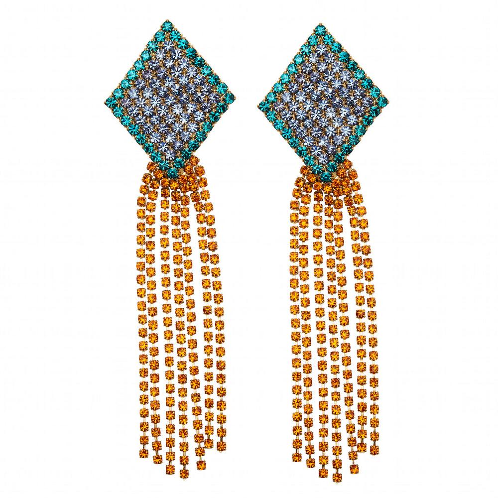 Silvia Gnecchi Harlequins earrings 2025