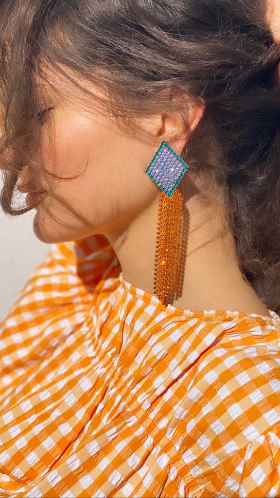 Silvia Gnecchi Harlequins earrings 2025