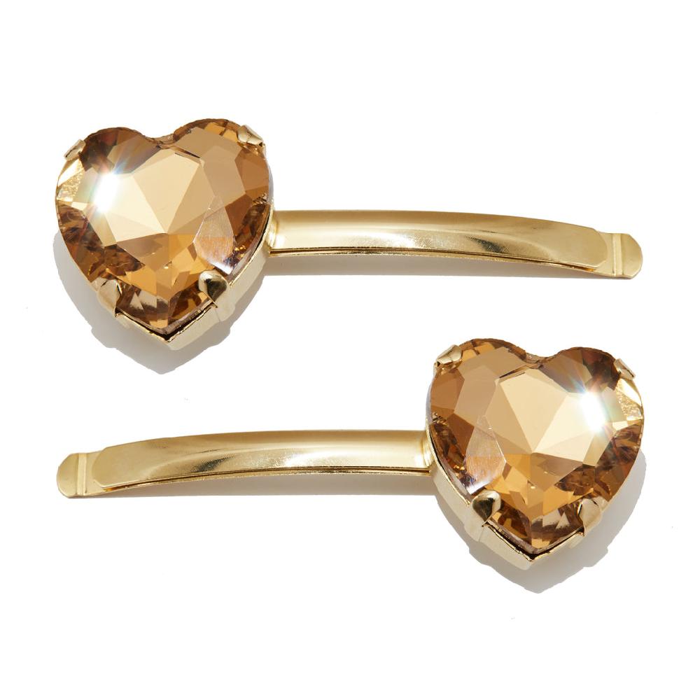 Silvia Gnecchi Heart Hairlclip In Linea