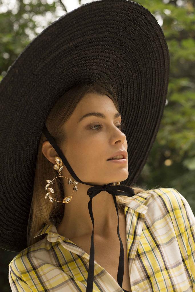 Silvia Gnecchi Hoops Earrings Spedizione Gratuita
