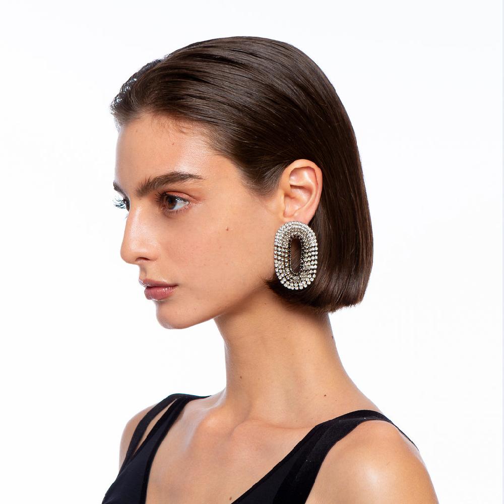 Silvia Gnecchi Liberty double earrings In Saldo
