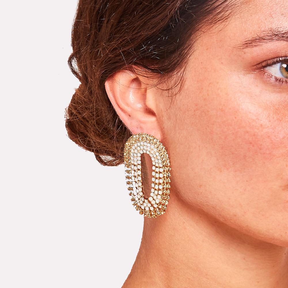 Silvia Gnecchi Liberty Medium Bicolor Earrings 2025