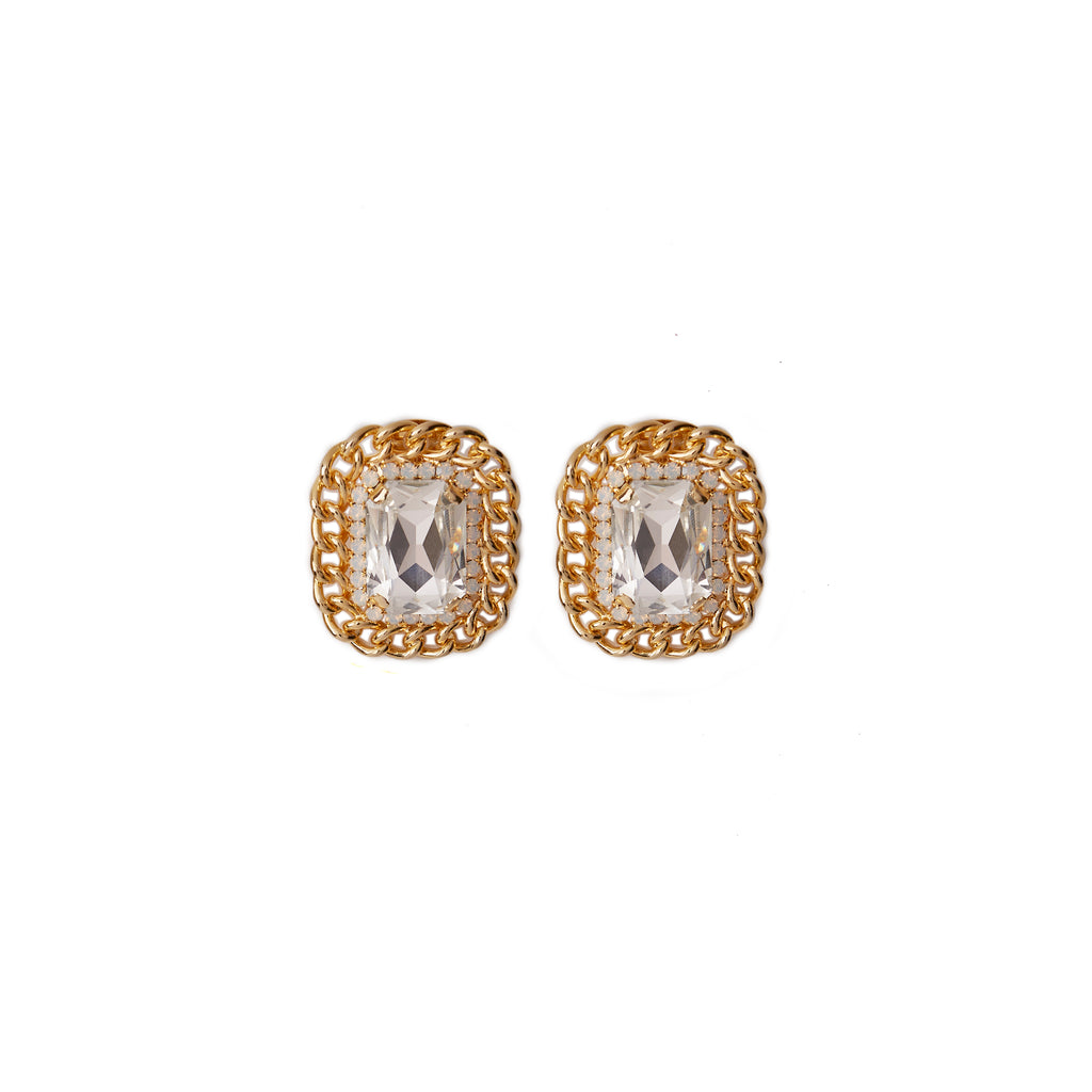 Silvia Gnecchi Margherita earrings In Vendita