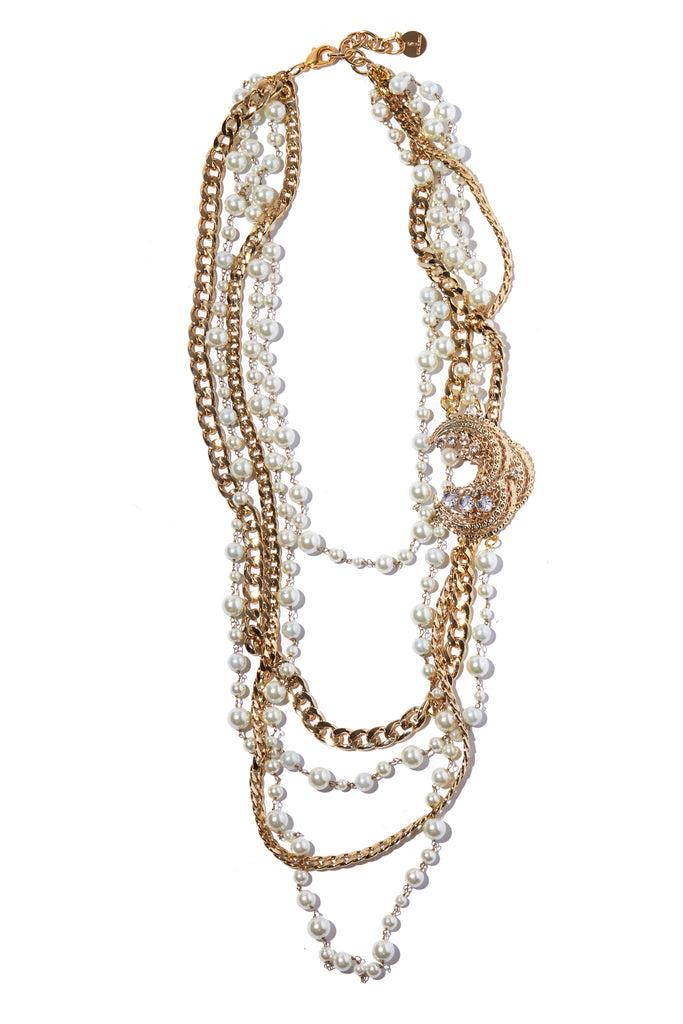 Silvia Gnecchi Moon Necklace Consegna Veloce