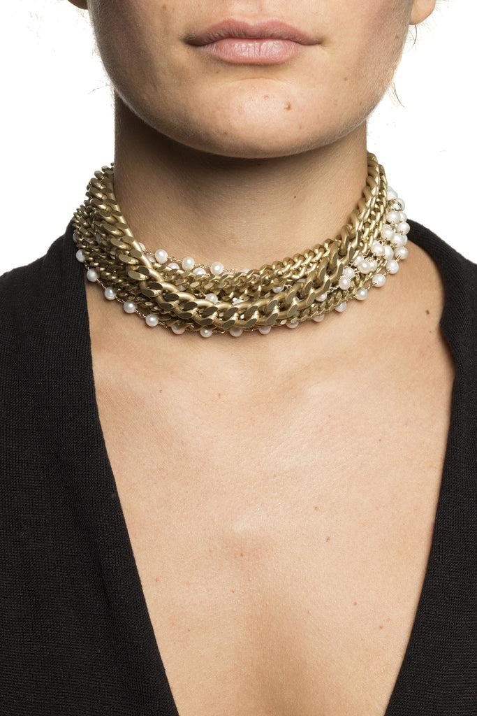 Silvia Gnecchi Paige Necklace Vendite Flash