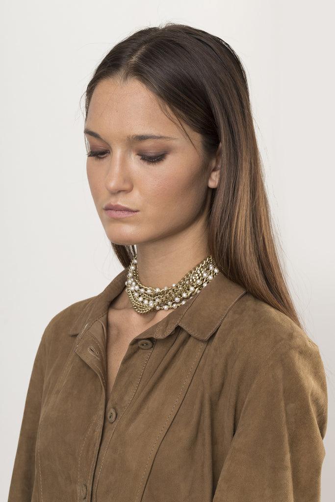 Silvia Gnecchi Paige Necklace Vendite Flash