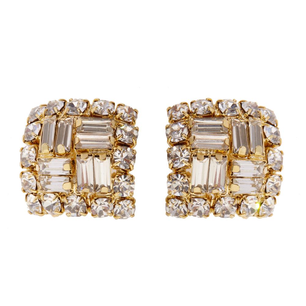Silvia Gnecchi Square Earrings Vendite Flash