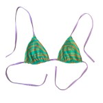 Sort of looser Eco-Triangolo_Zebra Turquoise Promozione