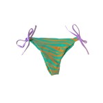 Sort of looser Eco-Slip_Zebra Turquoise Spedizione Gratuita