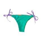 Sort of looser Eco-Slip_Zebra Turquoise Spedizione Gratuita