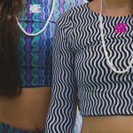 Sort of looser Eco-Crop Top_Optycal Waves Shopping Online