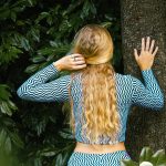 Sort of looser Eco-Crop Top_Optycal Waves Shopping Online