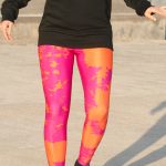 Sort of looser Eco-Leggings POWER PINK Sconto