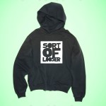 Sort of looser UNISEX Hoodie_SORT OF LOOSER Black Hotsell