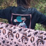Sort of looser UNISEX Crew Neck TIGER_Black Rose#baliinspired Nuova