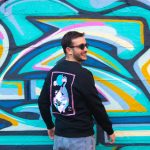 Sort of looser UNISEX Crew Neck TIGER_Black Rose#baliinspired Nuova