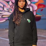 Sort of looser UNISEX Hoodie TIGER_Black Violet #baliinspired I Più Venduti