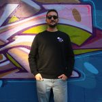 Sort of looser UNISEX Crew Neck BARONG_Black Violet #baliinspired Nuova