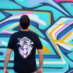 Sort of looser UNISEX T-shirt BARONG_Black Violet #baliinspired Moda