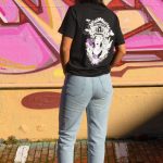 Sort of looser UNISEX T-shirt BARONG_Black Violet #baliinspired Moda