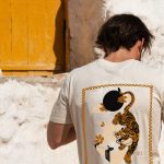 Sort of looser UNISEX T-shirt TIGER_Natural #baliinspired In Linea