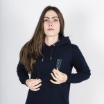 Sort of looser REVOLUTION_navy hoodie Shopping Online