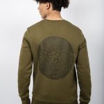 Sort of looser CLICK_military crewneck Prezzo Ridotto