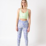 Sort of looser Eco-leggings ZEBRA Consegna Veloce