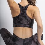 Sort of looser Eco-leggings MARBLE BLACK Vendite Flash