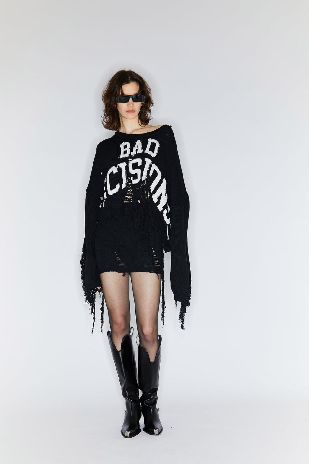 Ssheena Krafen — Maglione crop Pezzi Unici