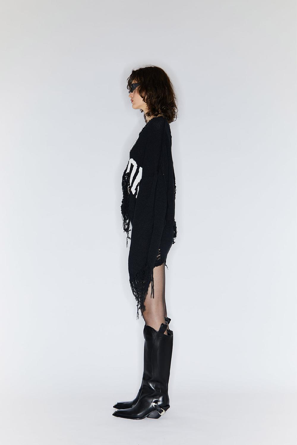 Ssheena Krafen — Maglione crop Pezzi Unici