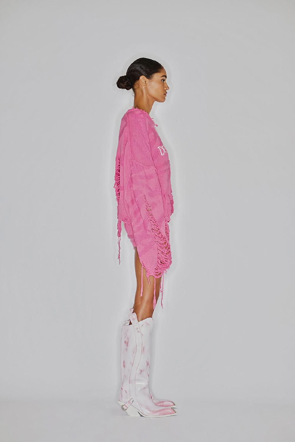 Ssheena Krafen — Maglione crop unisex In Saldo