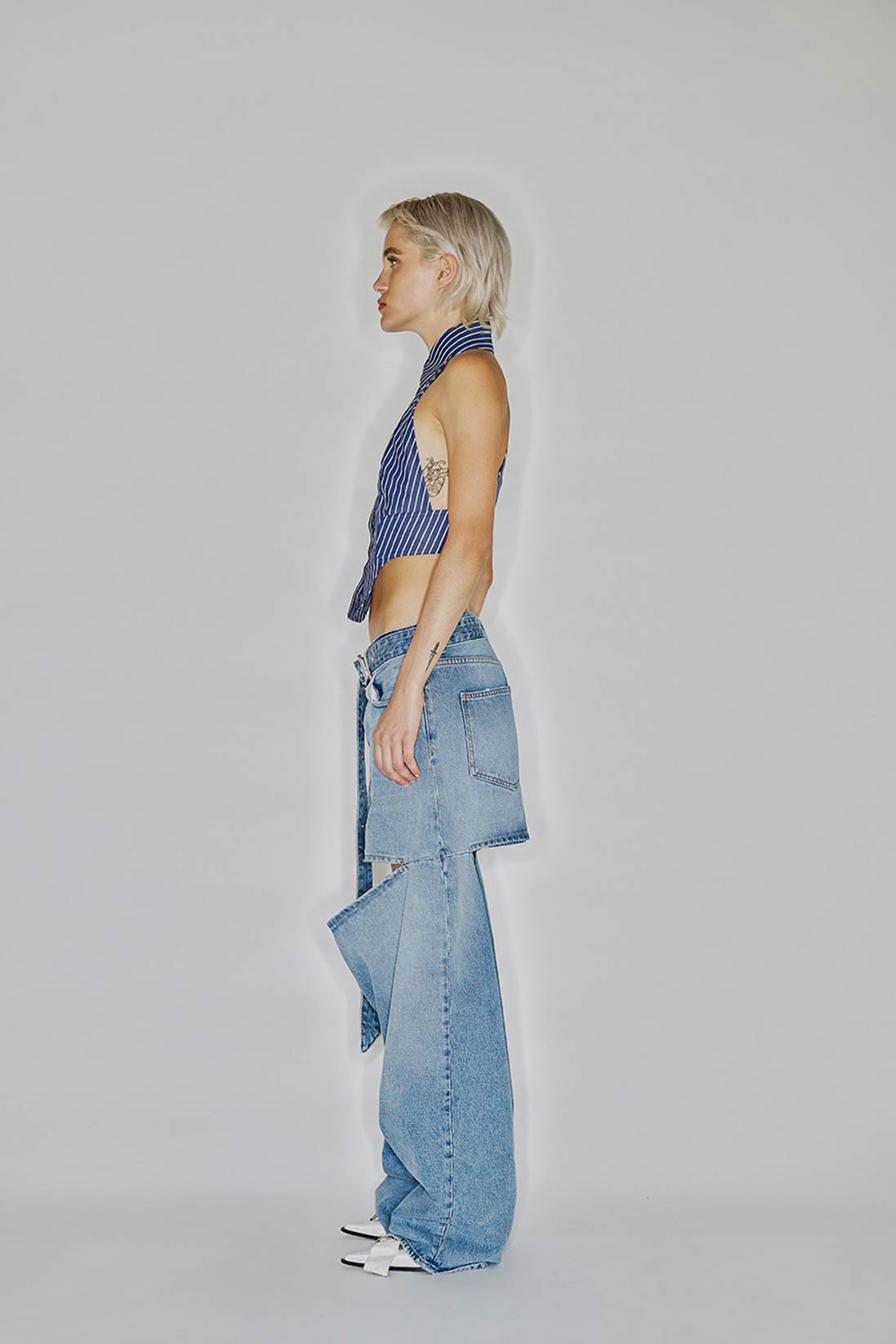 Ssheena Cute — Top con colletto Moda